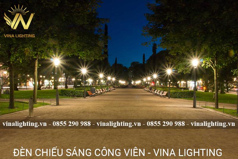 Giải pháp đèn chiếu sáng cảnh quan công viên chiếu sáng cảnh quan công viên