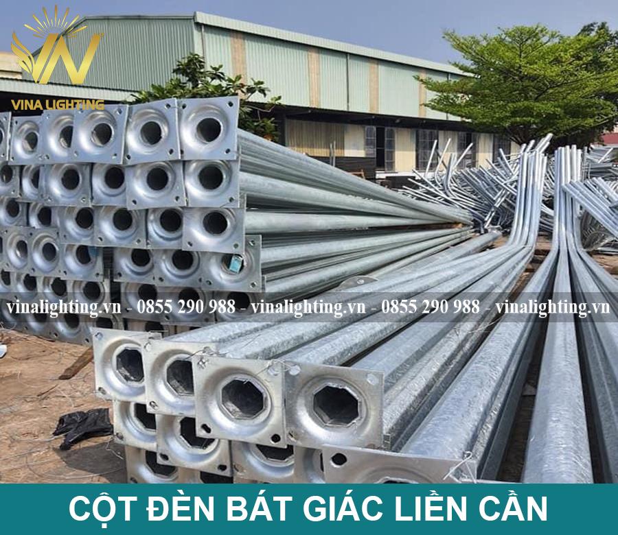 Cột đèn cao áp hình bát giác