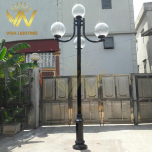 Cột đèn trang trí sân vườn Nouvo chùm 1-5 bóng Cột đèn trang trí sân vườn Nouvo chùm 1-5 bóng - Ảnh 2