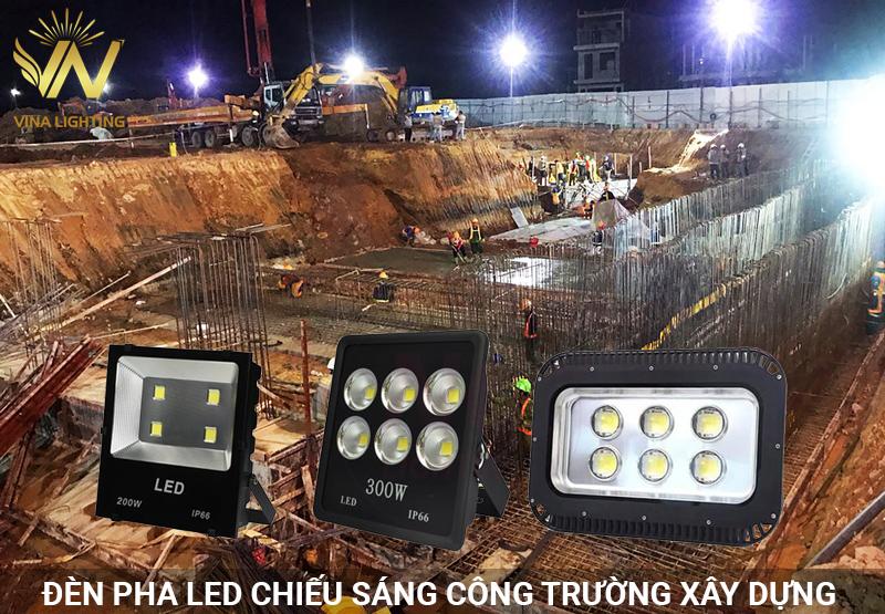 Đèn pha Led chiếu sáng công trình