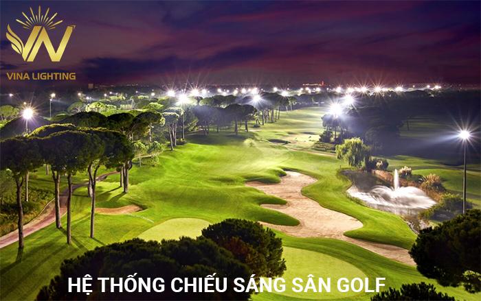 Giải pháp đèn chiếu sáng sân golf chiếu sáng sân Golf