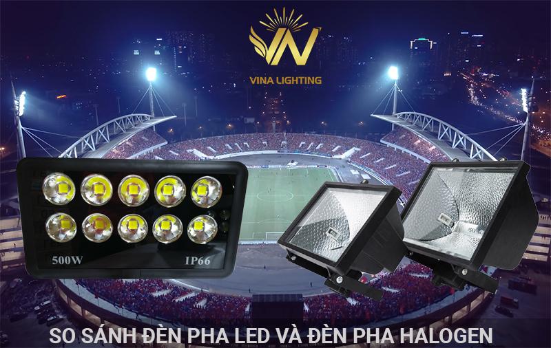 So sánh đèn pha led và đèn pha halogen đèn pha led và đèn pha halogen
