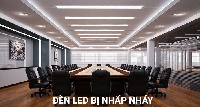 Nguyên nhân đèn LED bị nhấp nháy Đèn LED bị nhấp nháy