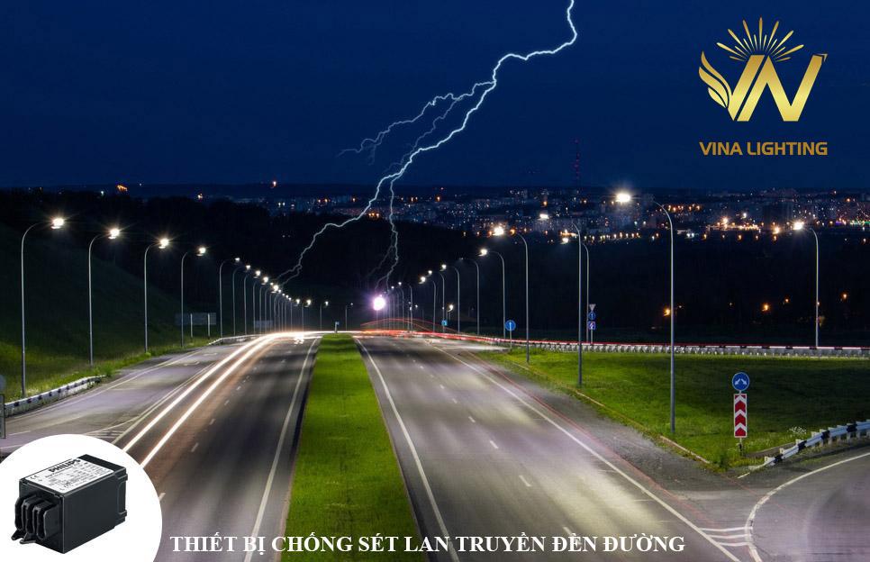 Thiết bị chống sét lan truyền cho đèn đường Thiết bị chống sét lan truyền đèn đường