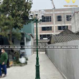 Cột đèn trang trí sân vườn Đế Ý Cột đèn trang trí sân vườn Đế Ý - Ảnh 2