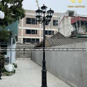 Cột đèn trang trí sân vườn Đế Ý Cột đèn trang trí sân vườn Đế Ý - Ảnh 4