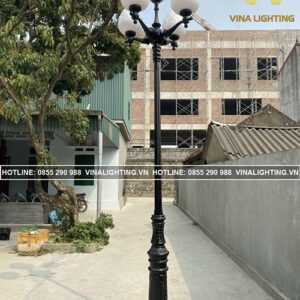 Cột đèn trang trí sân vườn Đế Ý Cột đèn trang trí sân vườn Đế Ý - Ảnh 3
