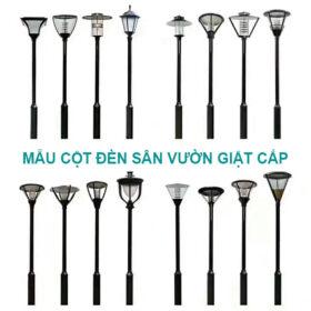 Cột Đèn Giật Cấp D127/76 Mạ Kẽm Sơn tĩnh điện Cột thép giật cấp 127/76