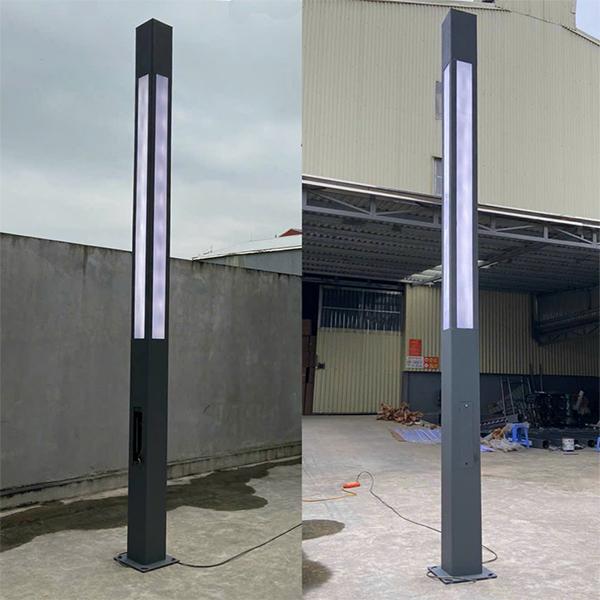 Trụ đèn trang trí sân vườn HDVN01 Mẫu Cột đèn trang trí sân vườn HDVN01