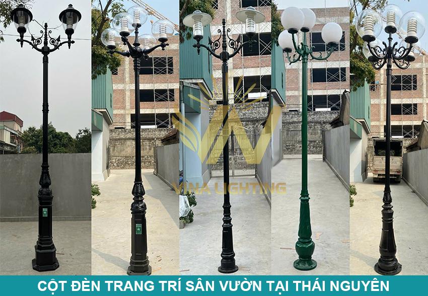 Cột đèn trang trí sân vườn tại Thái Nguyên Mẫu Cột đèn trang trí sân vườn tại Thái Nguyên