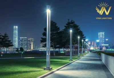 Lựa chọn trụ đèn trang trí công viên nào đẹp và phù hợp Trụ đèn chiếu sáng công viên